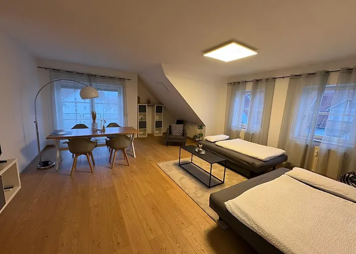 Großzügiges Design-loft In Apartment Aulendorf