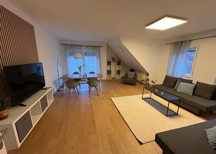 Großzügiges Design-loft In Apartment Aulendorf